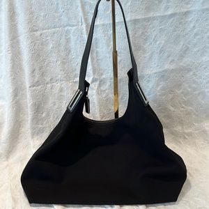 Ferragamo Nylon and Leather Hobo